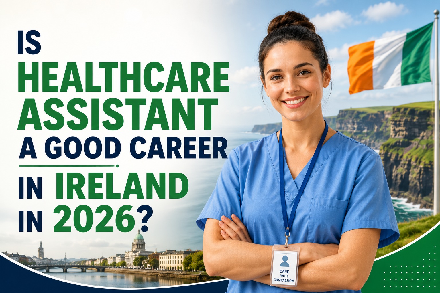 As Ireland's healthcare sector continues to expand, many people are considering a career as a Healthcare Assistant (HCA). With increasing demand for qualified care professionals, competitive salaries, and opportunities for career growth, becoming a Healthcare Assistant remains one of the most rewarding career choices in Ireland in 2026.